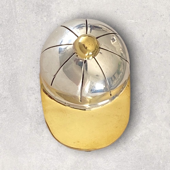 Other - 925 Mexico Sterling Silver Baseball Softball Sports Cap Hat Pendant Pin